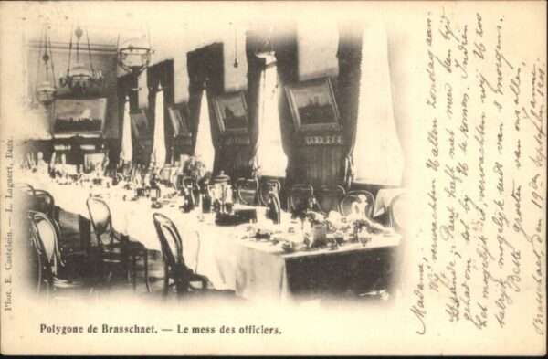 Brasschaat Brasschaet le mess des officiers