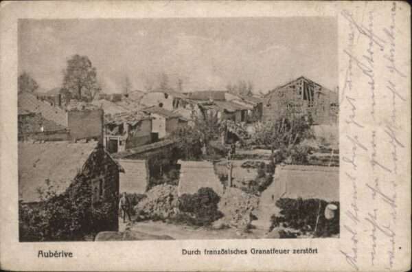 Auberive 51 Zerstörung