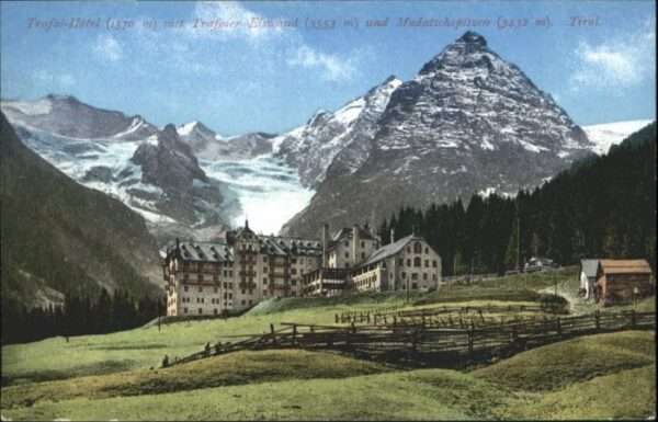Trafoi Suedtirol Trafoi Hotel Eiswand Madatschspitzen Ti