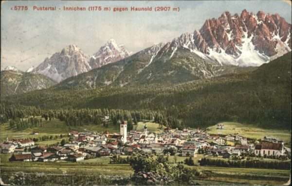 Innichen Suedtirol Pustertal Haunold