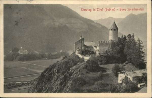 Sterzing Suedtirol Sterzing Tirol Burg Sprechenstein