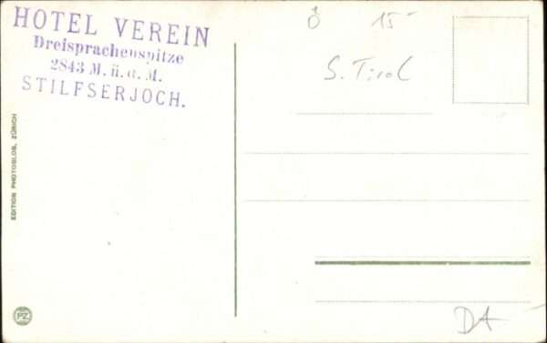 Franzenshoehe erdinandshöhe Dreisprachenspitze Stilfs – Bild 2