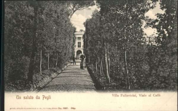 Pegli Villa Pallavicini Viale Caffe