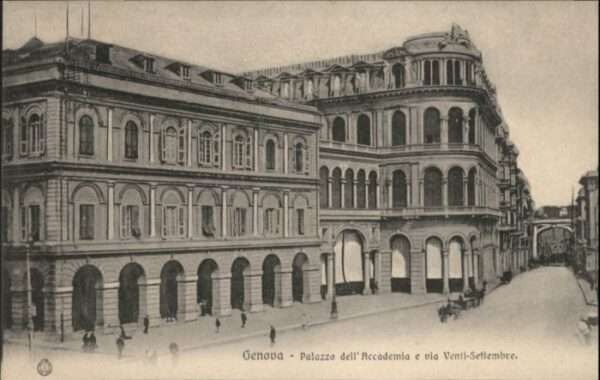 Genova Genua Liguria Genova Palazzo Accademia Via Venti-Sett