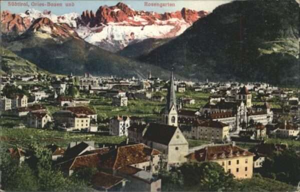 Bozen Suedtirol Bozen Gries Rosengarten Südtirol