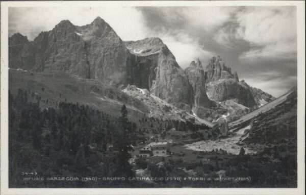Rifugio Gardeccia Gardecciahuette Gruppo Catinaccio Torri Vajolet