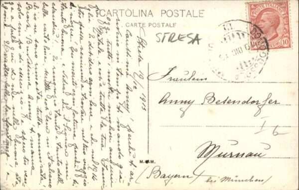 Stresa Lago Maggiore [handschriftlich] – Bild 2