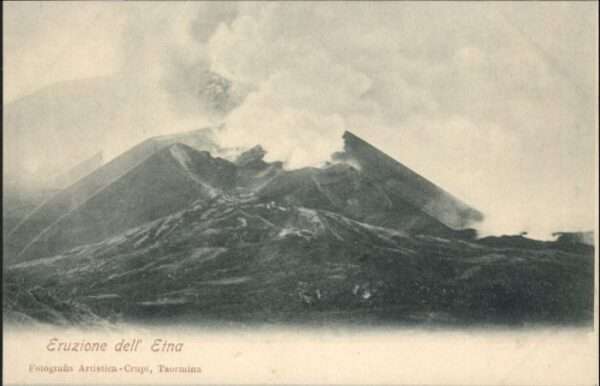 Etna Vulcano Etna Ätna Eruzione