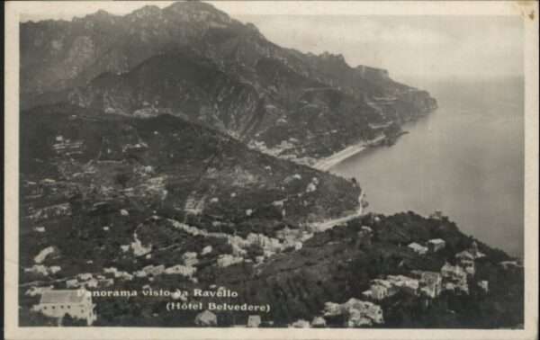 Ravello Fliegeraufnahme Hotel Belvedere