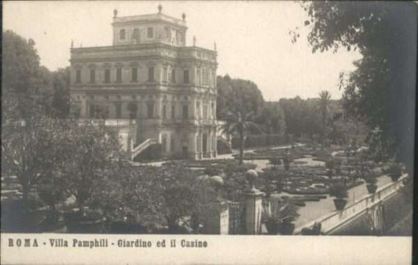 Rom Roma Roma Villa Pamphili Giardino Casino