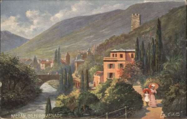 Meran Merano Meran Gilfpromenade