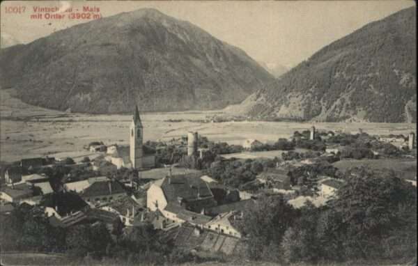 Vintschgau Mals Ortler