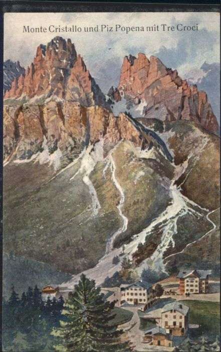 Tre Croci Monte Cristallo Piz Popena