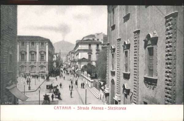 Catania Strada Atenea Stesicorea