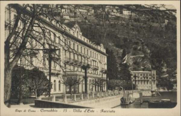 Cernobbio Lago di Como Villa d_Este
