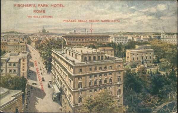 Rome Italy Rome Fischers Park Hotel Via Sallustian