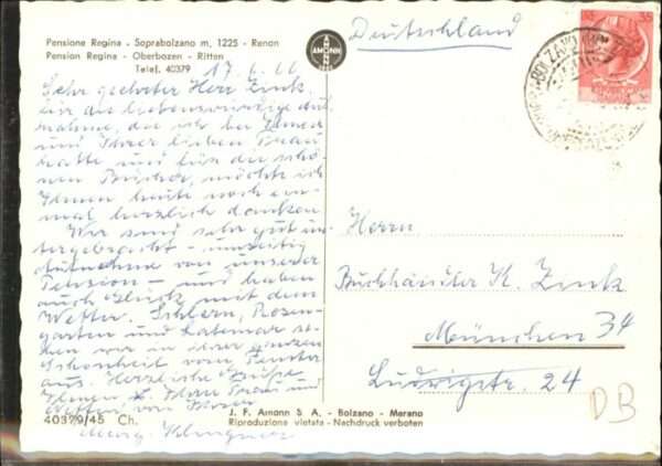 Soprabolzano Oberbozen Renon Ritten Pension Regina – Bild 2