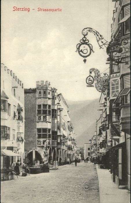 Sterzing Suedtirol Sterzing Strassenpartie