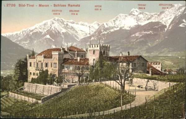 Meran Merano Meran Schloss Rametz
