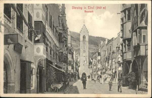 Sterzing Suedtirol Sterzing Neustadt