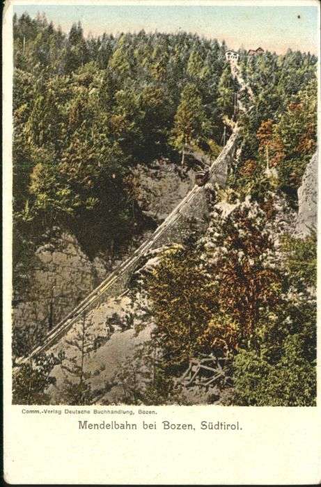 Mendelbahn bei Bozen