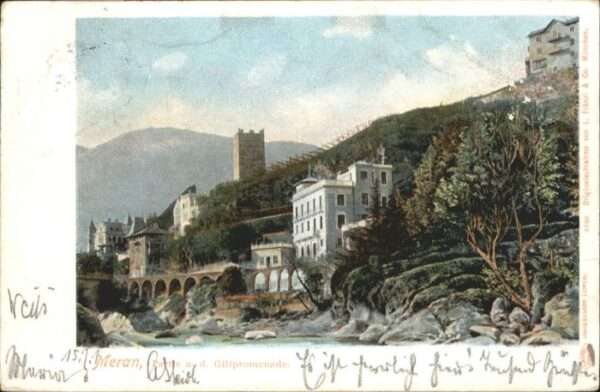 Meran Merano Meran Gilfpromenade