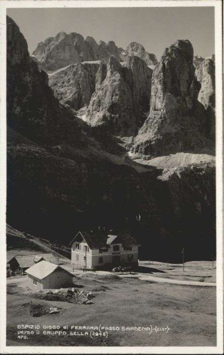 Ferrara Ospizio Passo Gardena Gruppo Sella