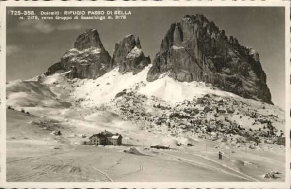 Passo di Sella Gruppo di Sassolungo