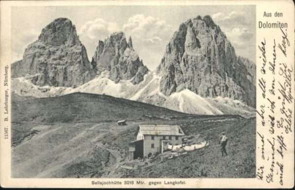 Sellajochhaus Sellajochhütte Dolomiten