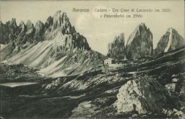 Auronzo di Cadore Tre Cime di Lavaredo Paternkofel Süd Ti
