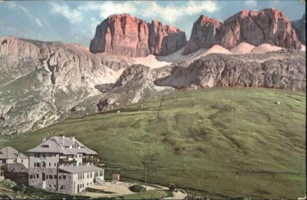 Christomanoshuette ektion Meran  Sellagruppe Dolomitenstra