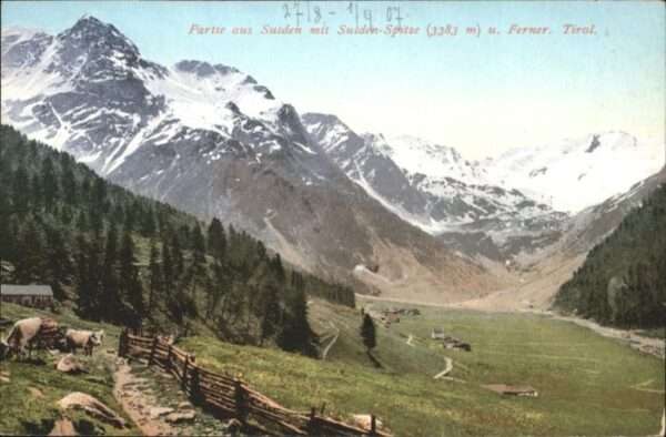 Sulden Solda nSpitze Ferner  Süd Tirol