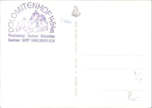 Val Fiscalina Dolomiten Hotel Dolomitenhof – Bild 2