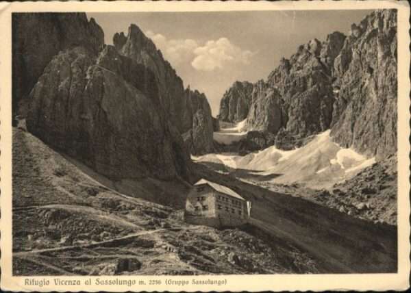 Sassolungo Langkofel Sassolungo Rifugio Vicenza