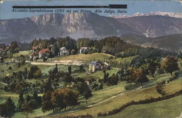 Assunta-Soprabolzano Sul Renon Alto Adige