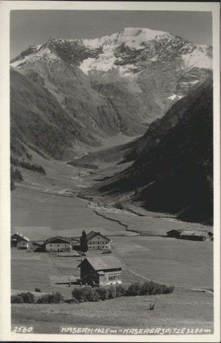 Kasern Kasererspitze Süd Tirol