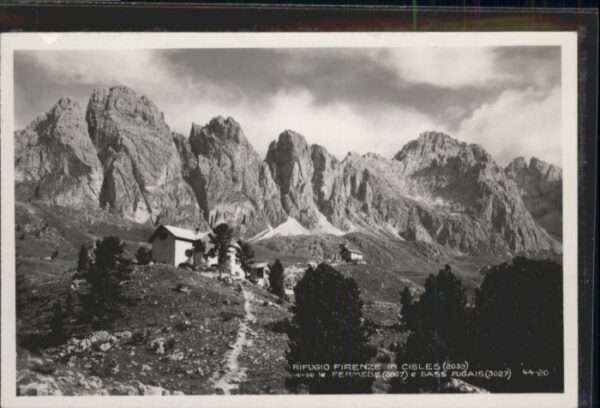Cisles Rifugio Firenze Fermede Sass Rigais