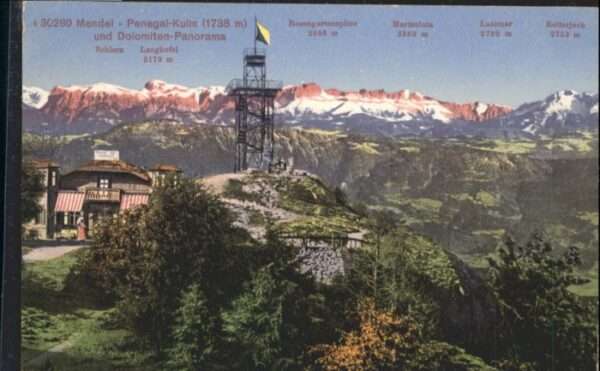 Mendel Penegal Kulm Rosengartenspitze Marmolat