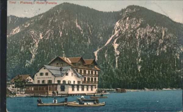 Plansee Tirol Hotel Forelle Boot