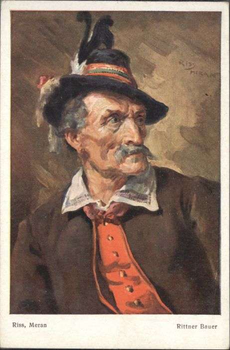 Meran Merano Meran Riss Rittner Bauer