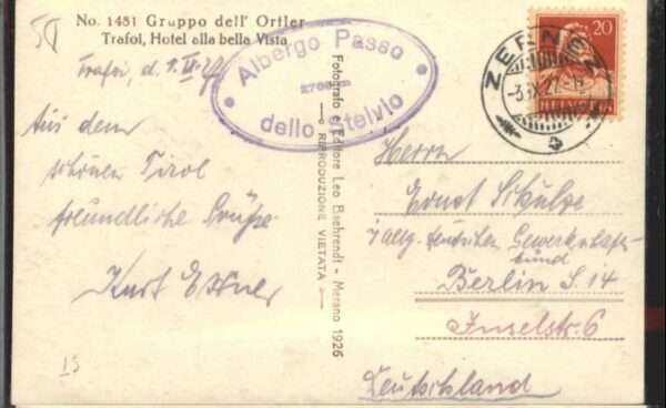 Trafoi Suedtirol Trafoi Hotel alla bella Vista – Bild 2