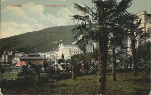 Opatija Abbazia Slatinapromenade