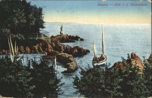 Opatija Abbazia Marienstatue Schiff
