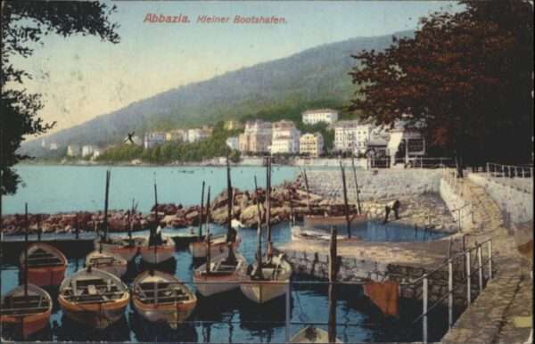 Opatija Abbazia Kleiner Bootshafen