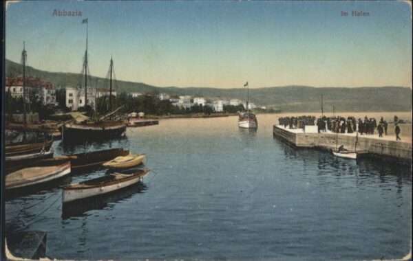 Opatija Abbazia Hafen