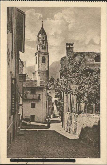 Meran Merano Meran [Handschriftlich]