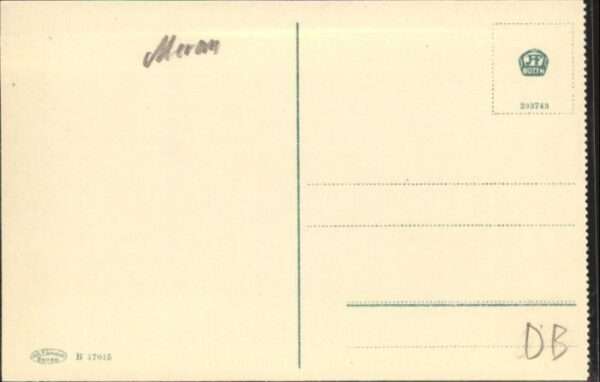 Meran Merano Meran [Handschriftlich] – Bild 2