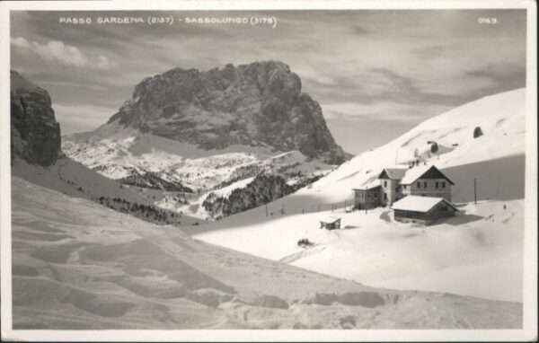 Sassolungo Langkofel Sassolungo Passo Gardena