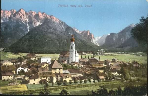 Toblach Suedtirol Toblach Tirol Kirche