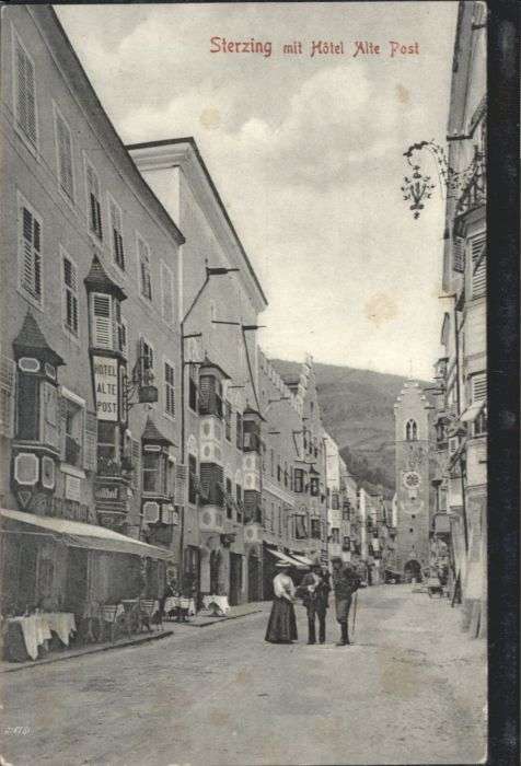 Sterzing Suedtirol Sterzing Hotel Alte Post